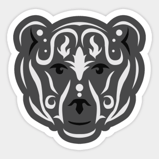 Polar bear face Sticker